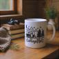 Preview: Keramiktasse Lieblingsplatz Camping Kaffeebecher Teetasse Kaffeetasse - Artikel Nr. 1100086